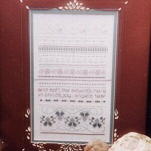 Shepherd's Bush NEW Cross Stitch Kit An Advent Sampler 1991 Kit Complete Holiday